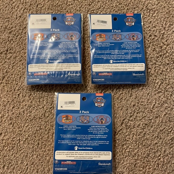 Mask Paw Patrol 9 Washable Children's Face Mask - Picture 2 of 7